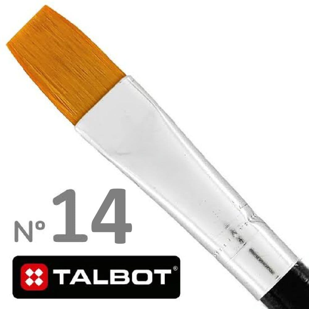 Pincel nylon pla. #14 talbot