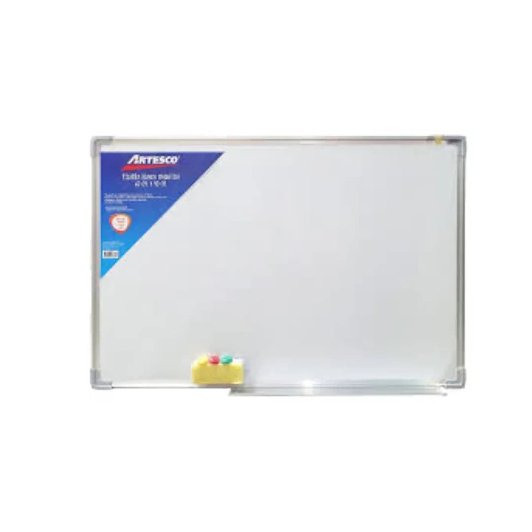 Pizarra blanca (60X90)CM magnetica (23X35)PULG