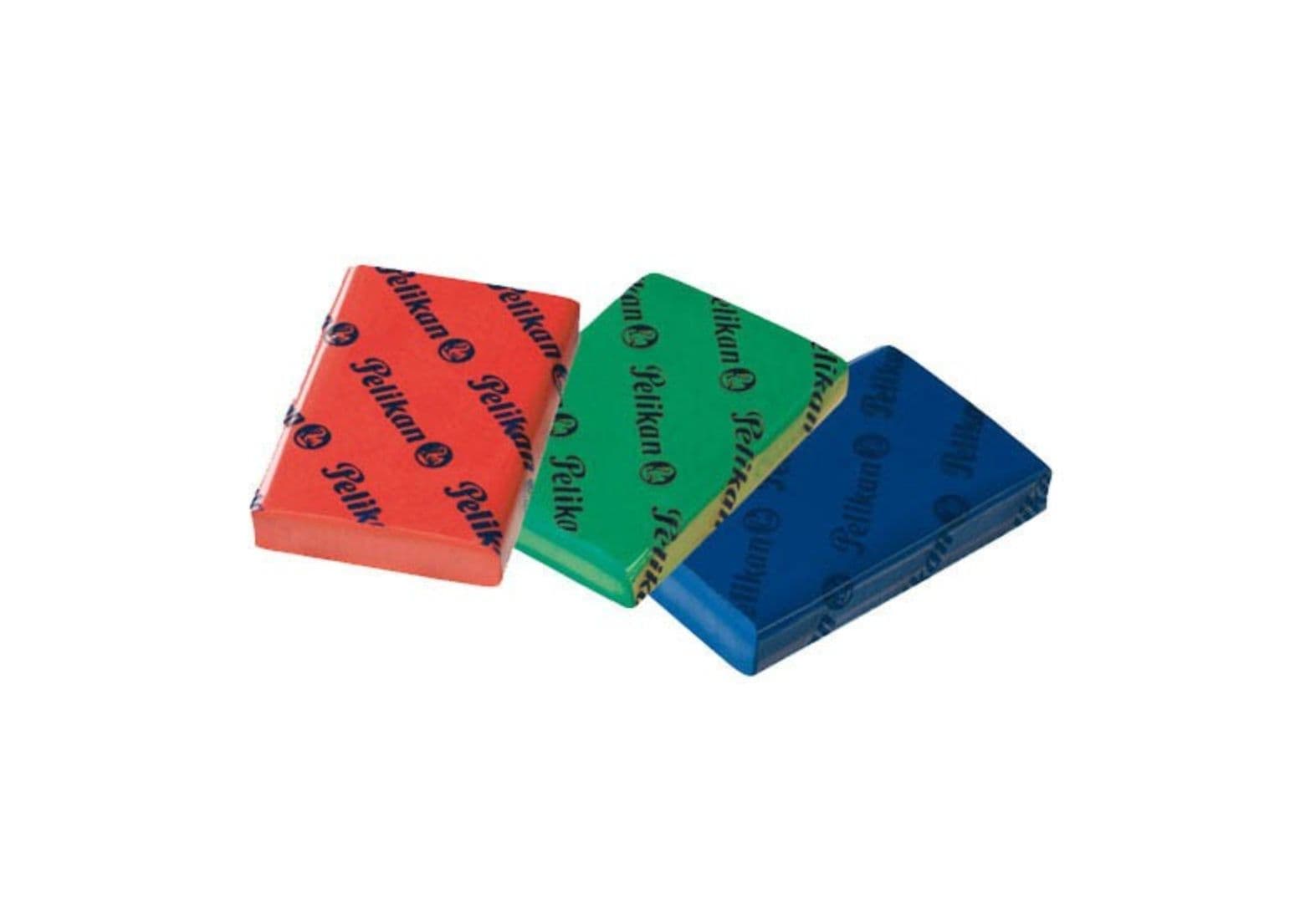Gomas p/borrar carboncillo colores surtida
