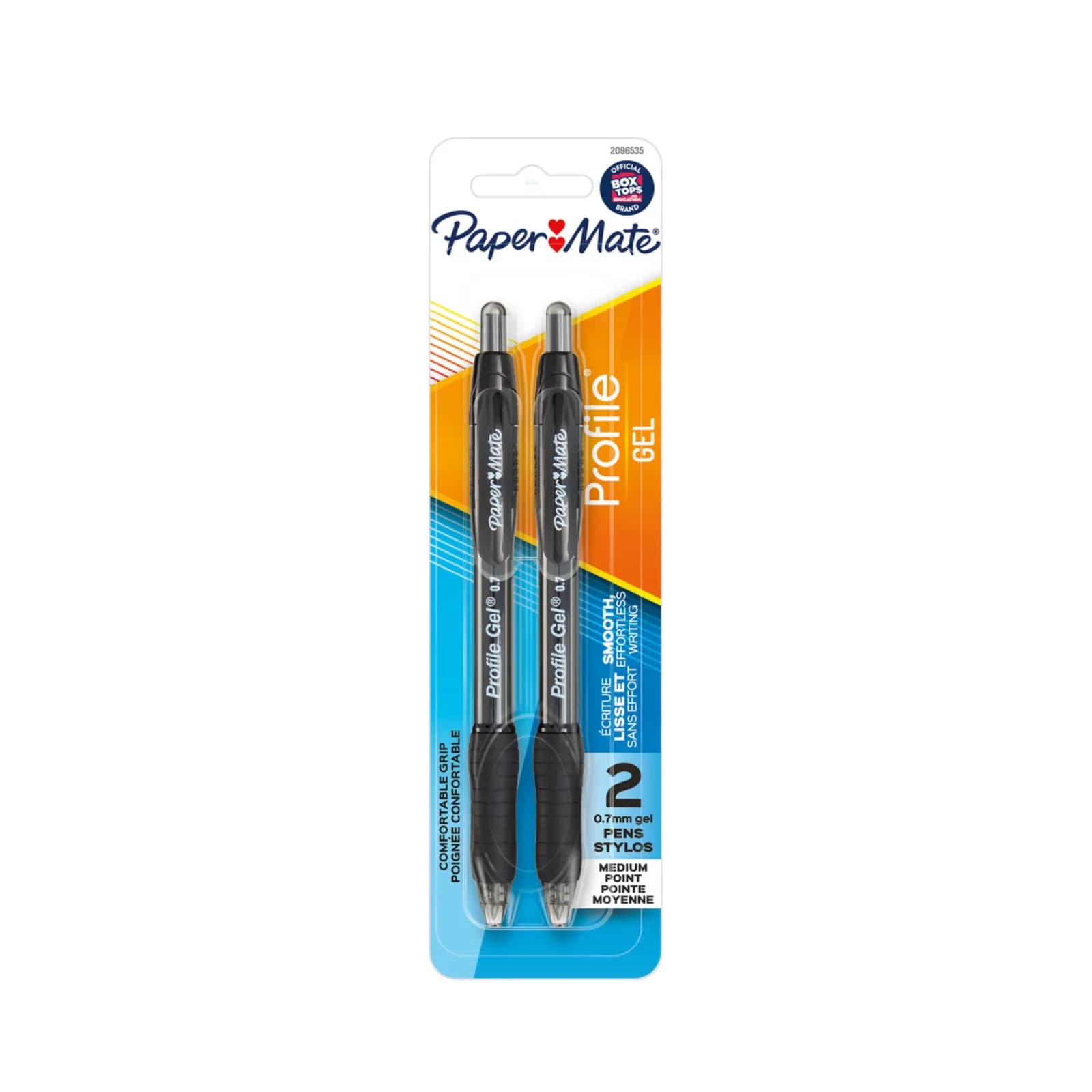 Boligrafos profile gel (0.7) 2/1 negro