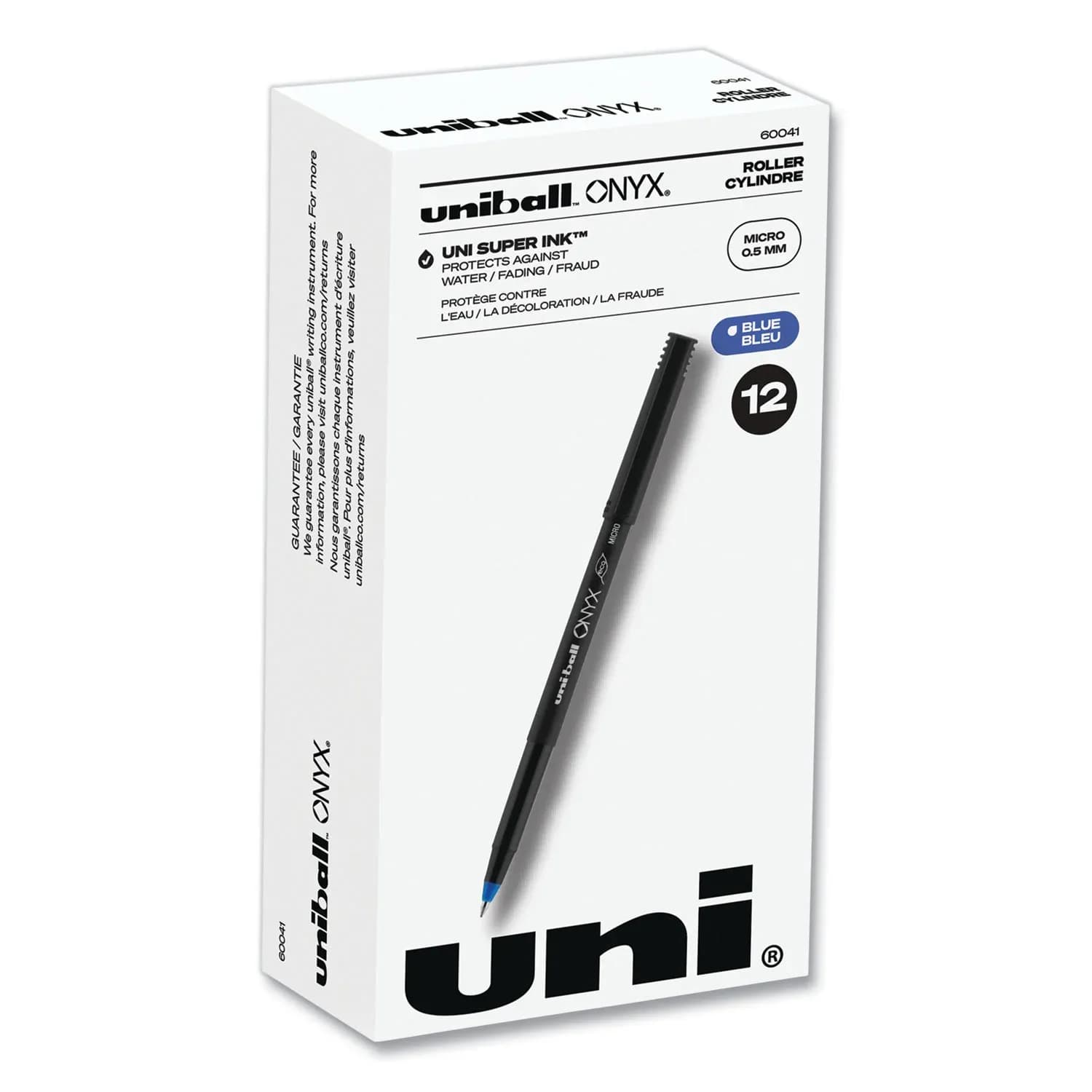 Boligrafo onyx micro (0.5) 12/1 azul