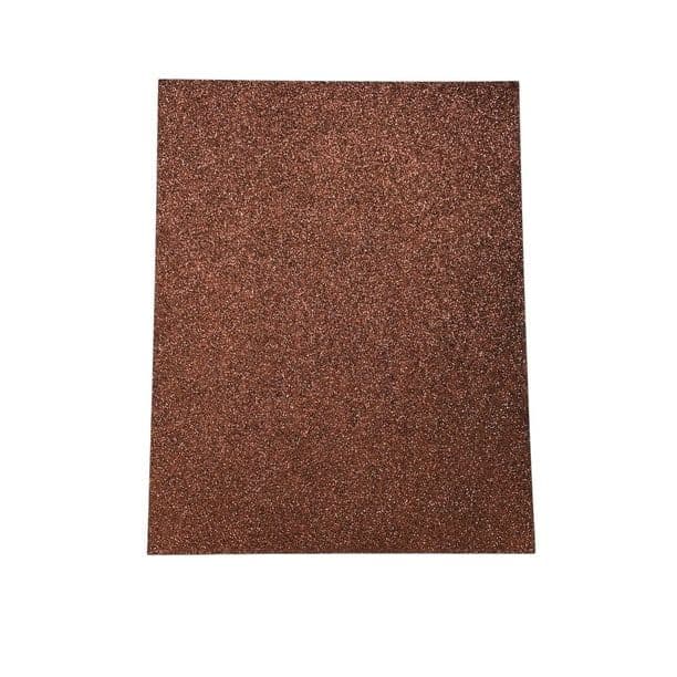 Foami marron c/brillo 10/1