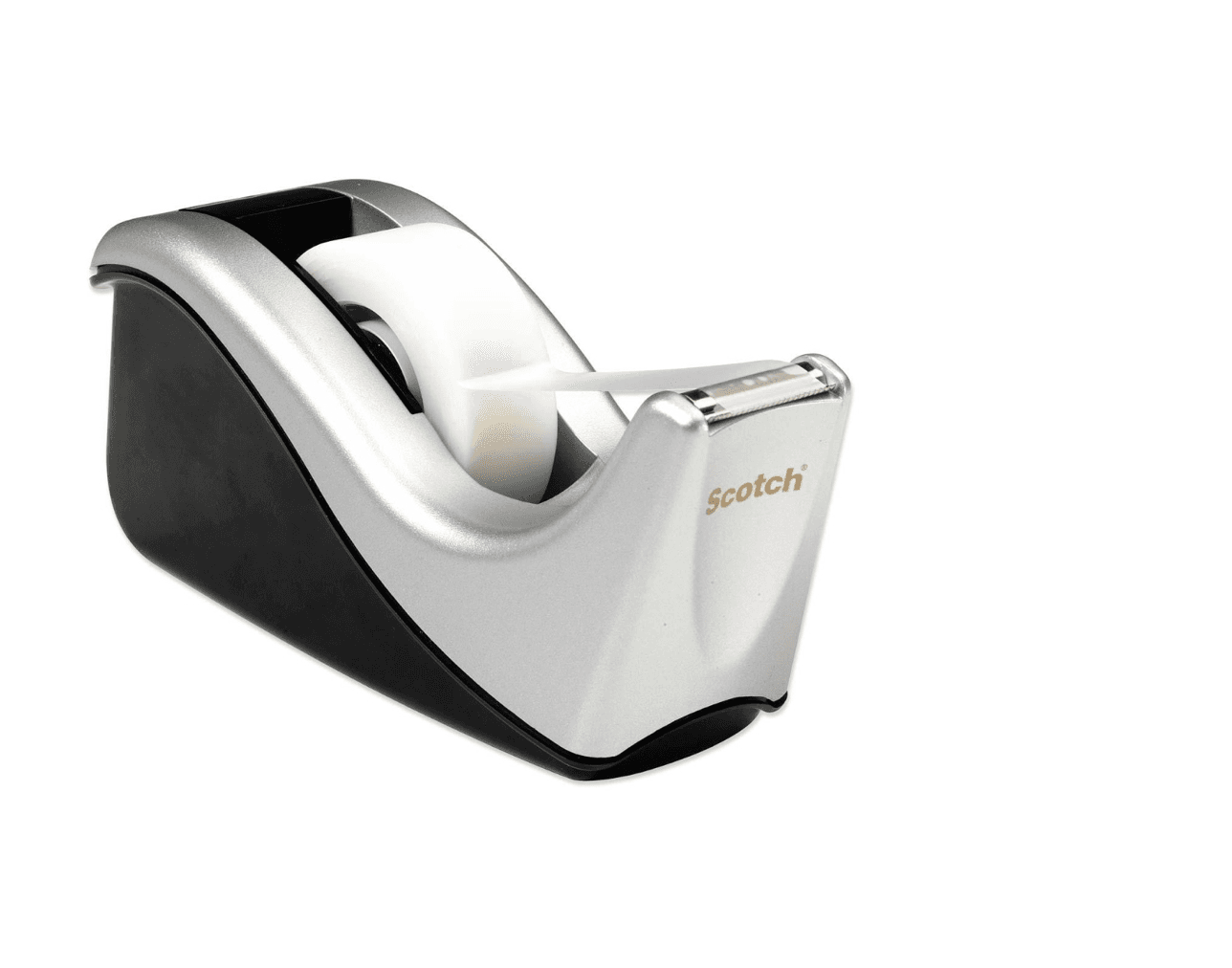Dispensador p/cintas negro/gris scotch