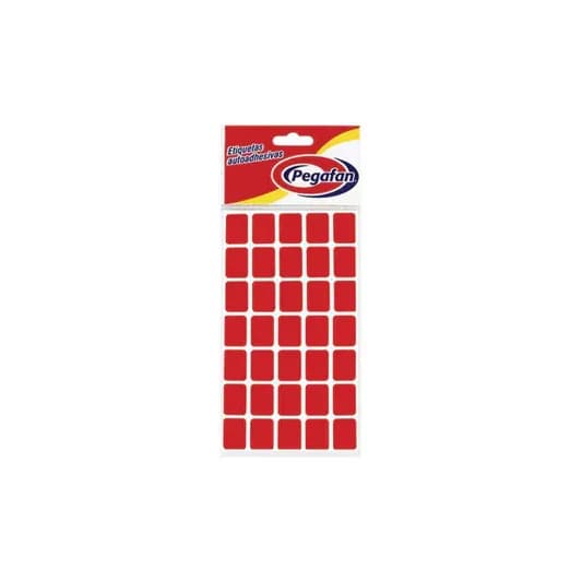 Etiquetas (1/2 x 3/4) 500/1 fluo roja (19X13MM)