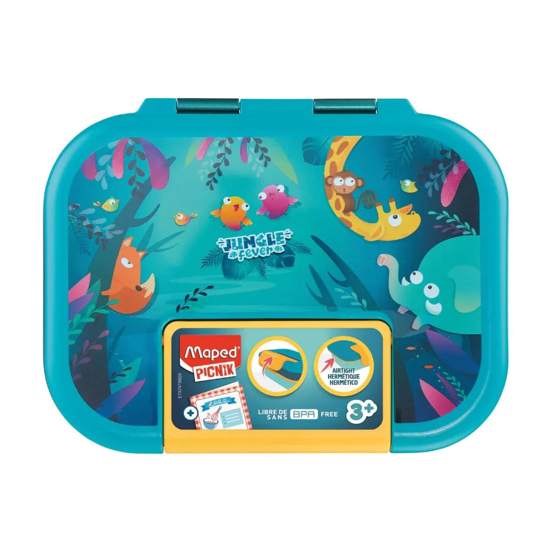 Lonchera miniz ecozen 900ML jungle fever