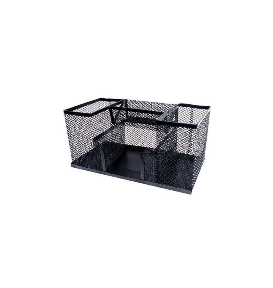 Mesh: organizador de escritorio negro talbot