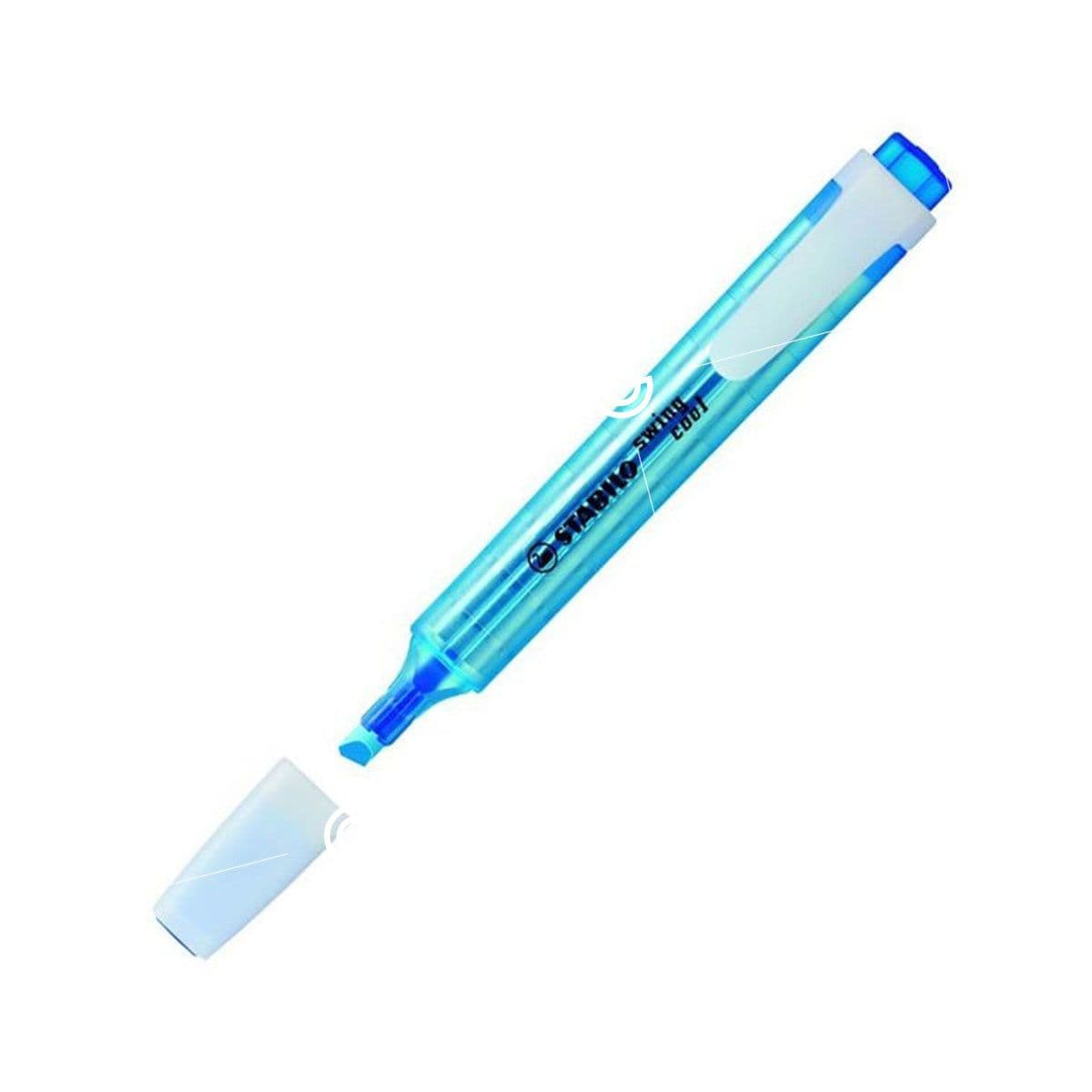 Resaltador swing cool fluor. azul stabilo