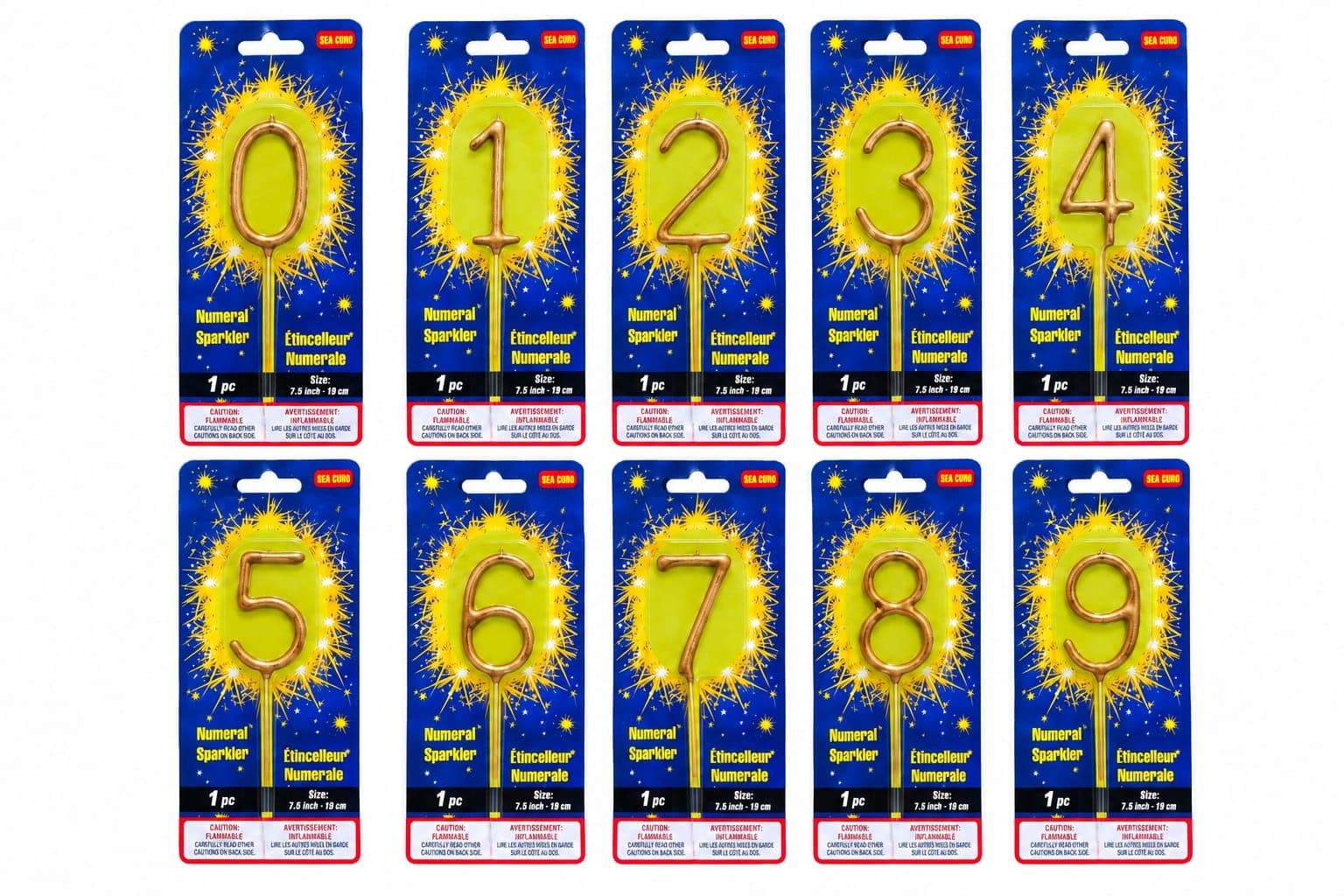 Vela numero pata gallina