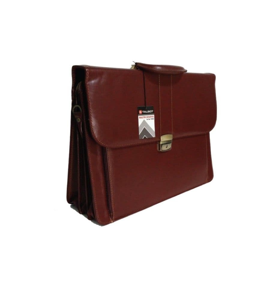 Maletín ejecutivo marron talbot