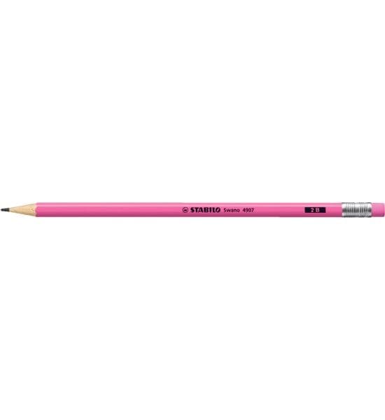 Lapiz swano c/fluorecente rosado stabilo