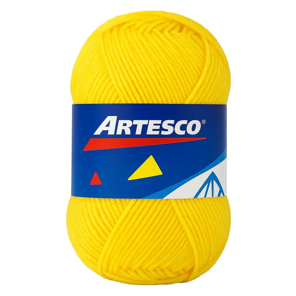Hilo de lana 15GR amarillo