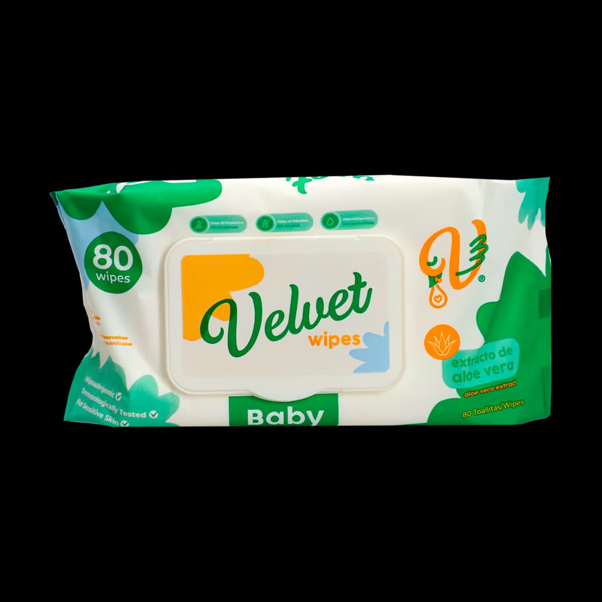 Toallitas humedas velvet 80/1