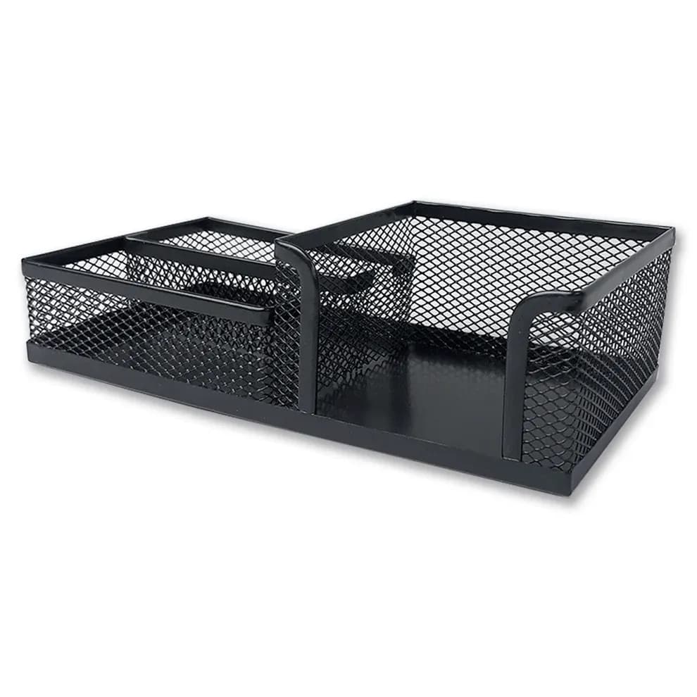 Organizador p/escritorio de metal silver