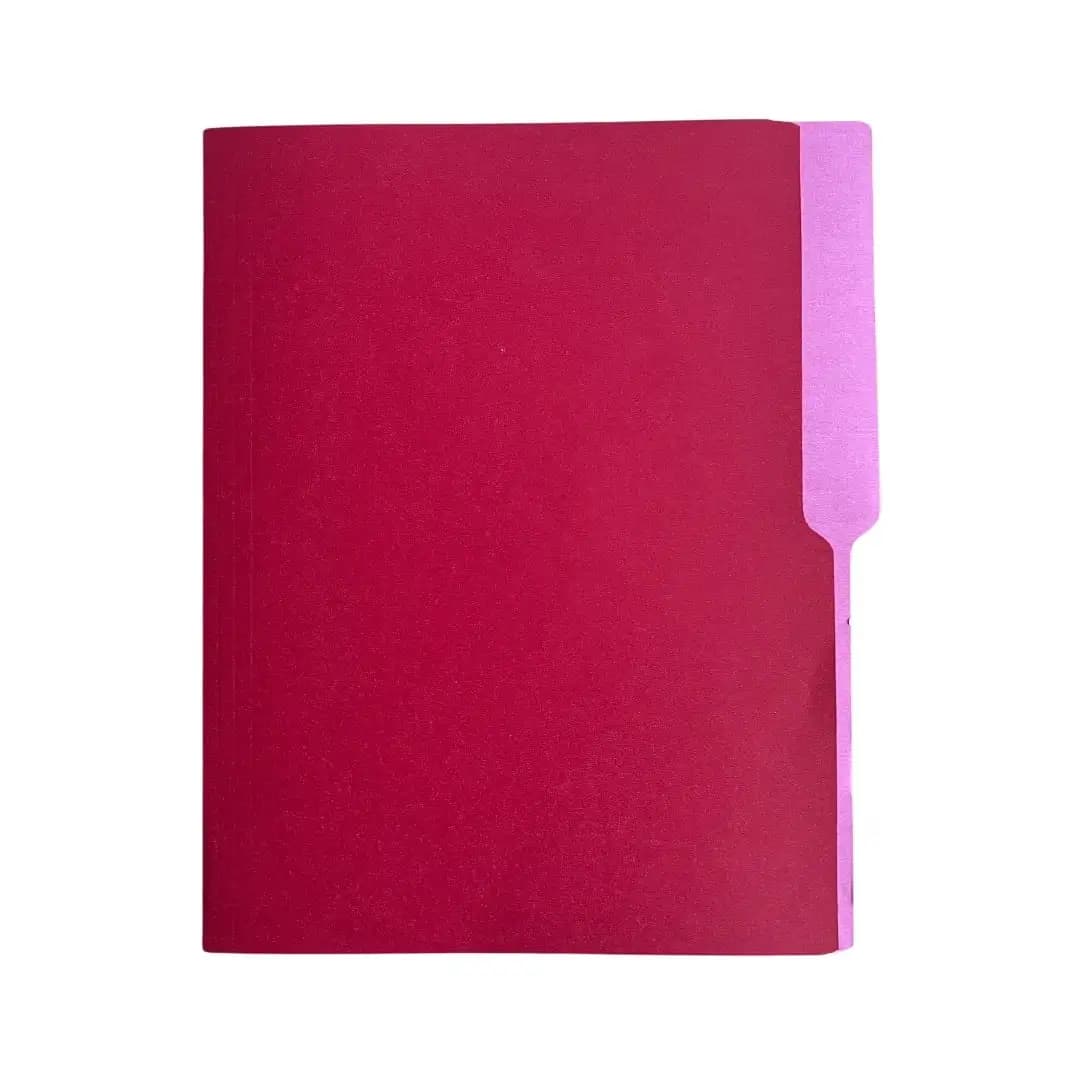 Folder color rojo vino irasa