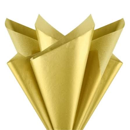 Papel tissue dorado y plata 5/1