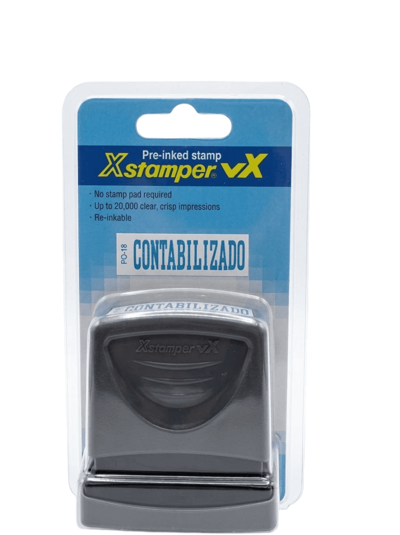 Sello automatico contabilizado x-stamper