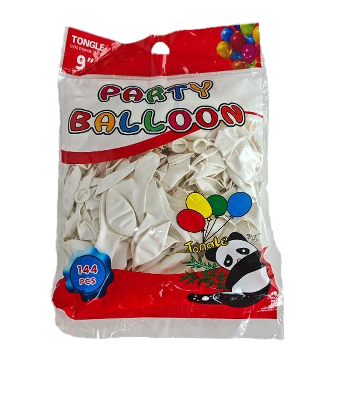 Globos tongle #9 blanco 144/1