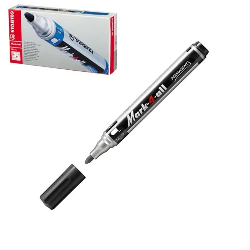 Marcador permanente MARK-4 all negro 10/1 stabilo