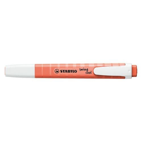 Resaltador swing cool pastel rojo stabilo