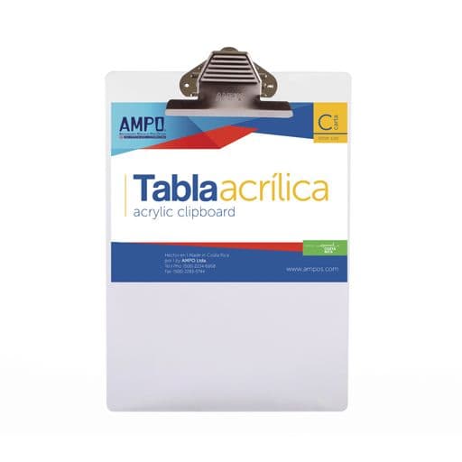Tabla archivadora aluminio