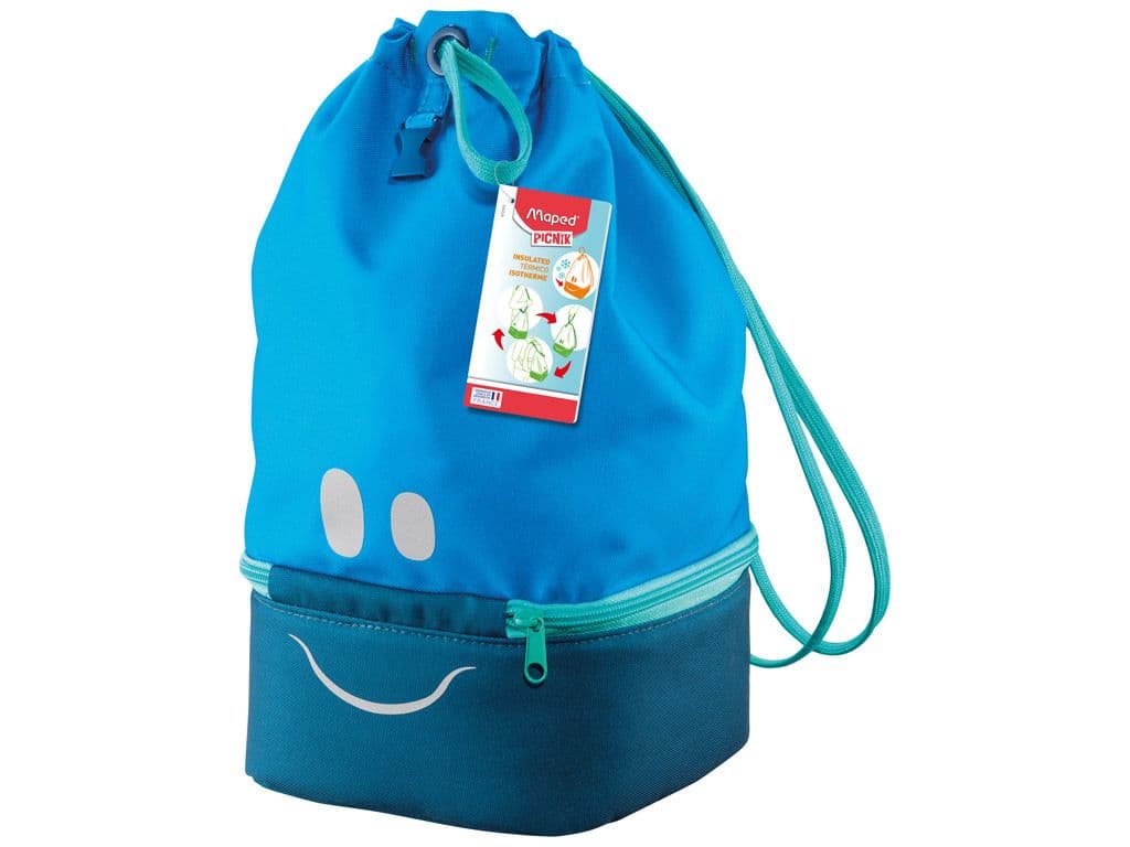 Lonchera p/merendar concept t /bolso infantil azul