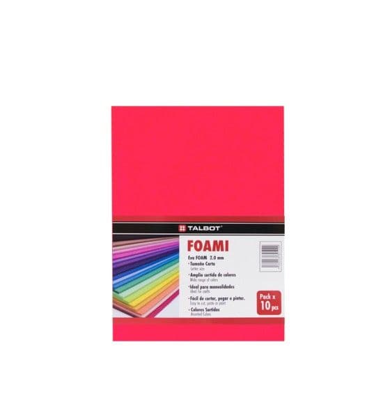 Foami rojo talbot 10/1