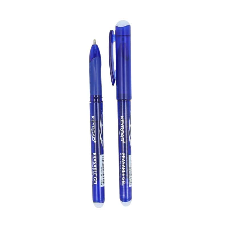 Boligrafo gel borrable 0.7MM azul keyroad