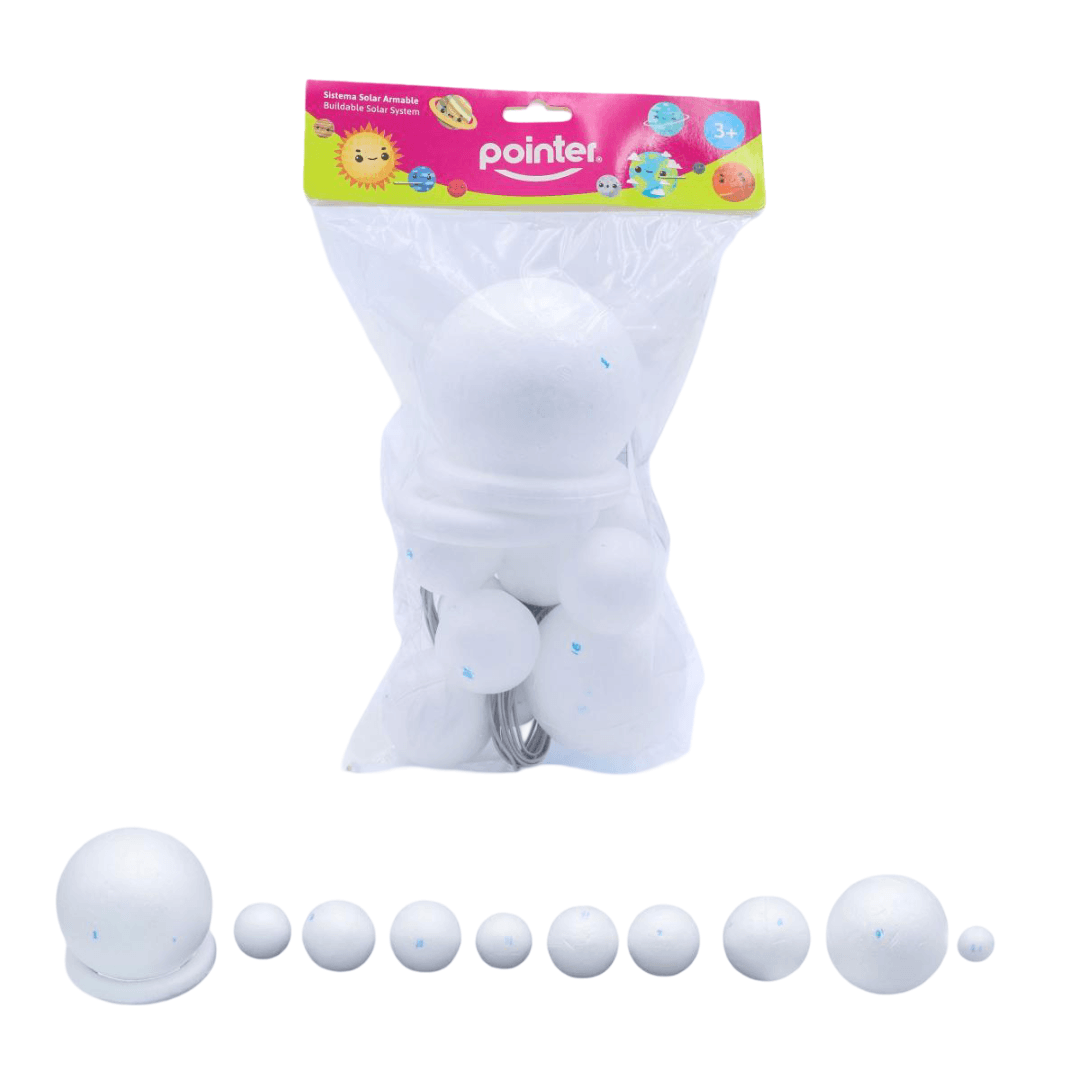 Foam sistema solar pointer