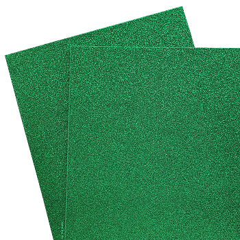 Foami verde oscuro con brillo 10/1