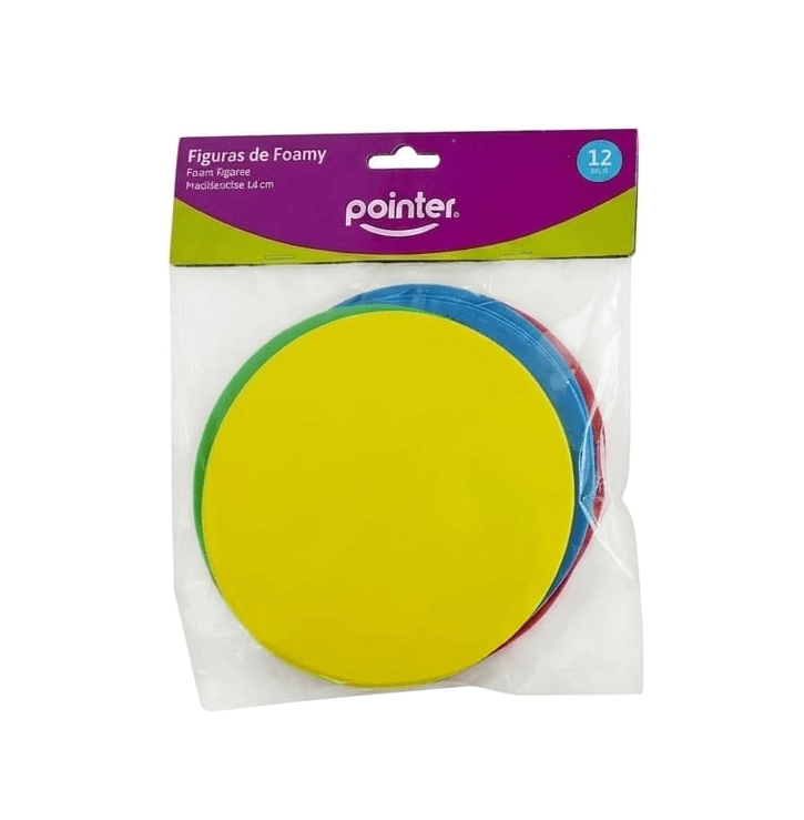 Figura foamy circulos 14CM surt. pointer