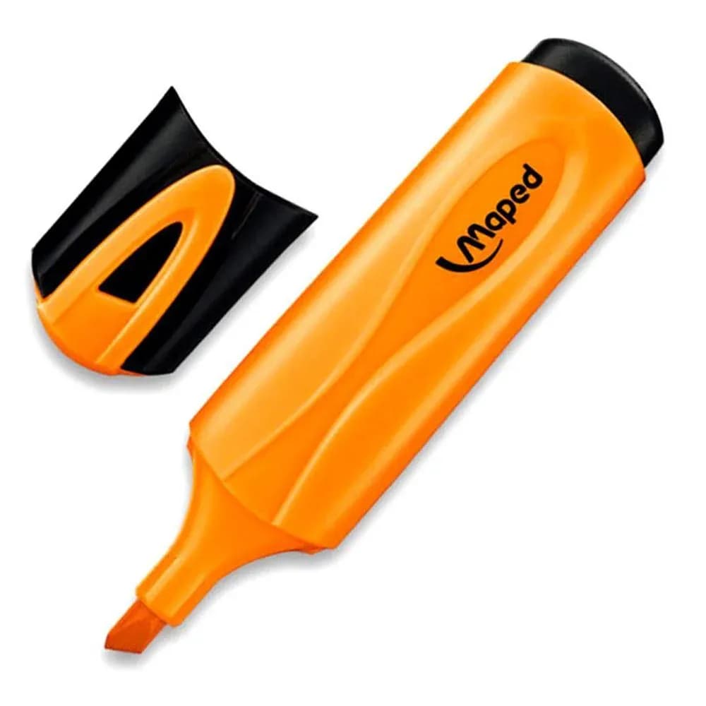 Resaltador fluo peps naranja
