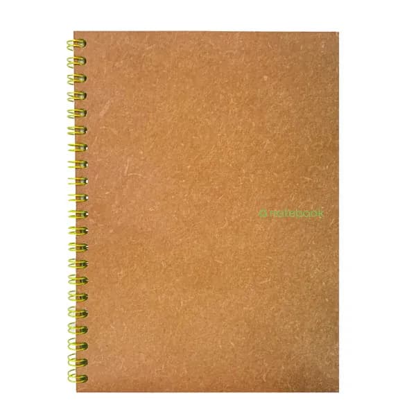 Cuaderno ecologico kraft grande td