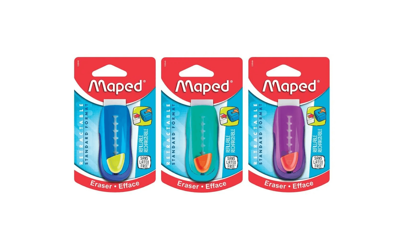Gomas de borrar refill maped
