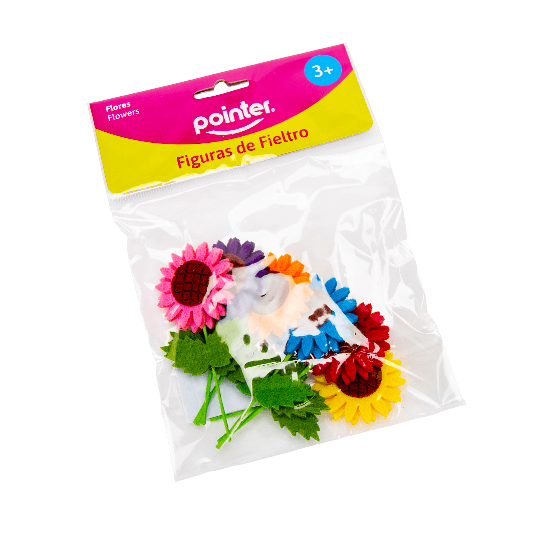 Fieltro mini flores pointer
