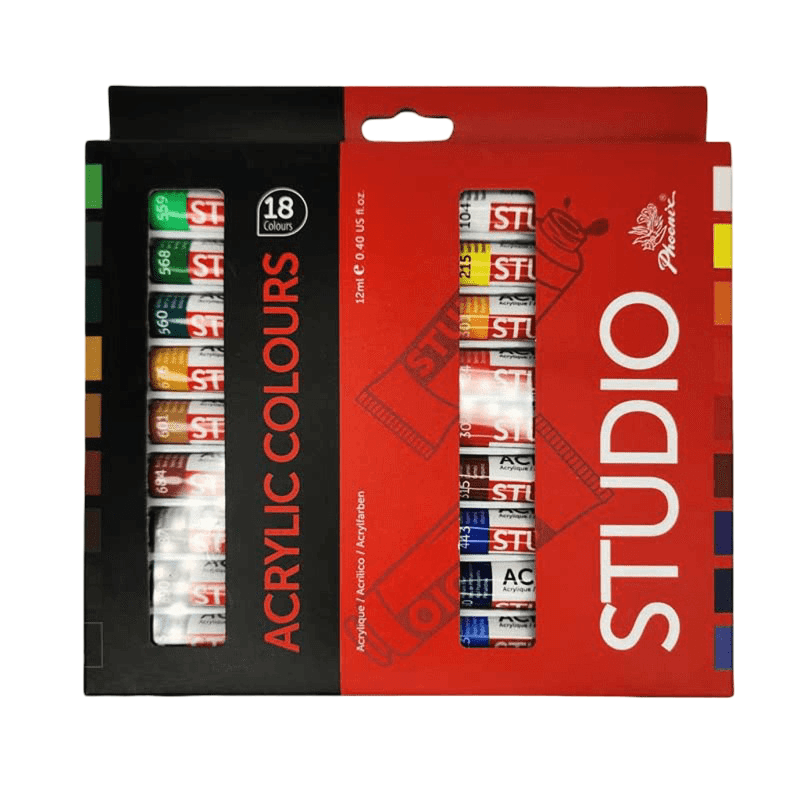 Juego de acrilica 12ML 18/1 blister