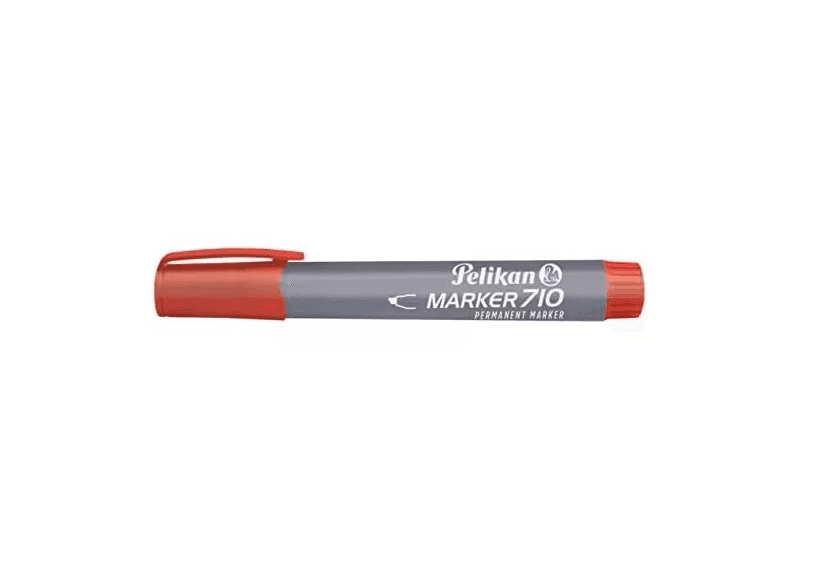 Marcador permanente classic recargable 710 roja