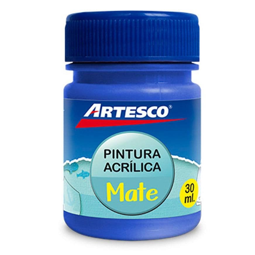 Pintura acrilica mate 30ML azul