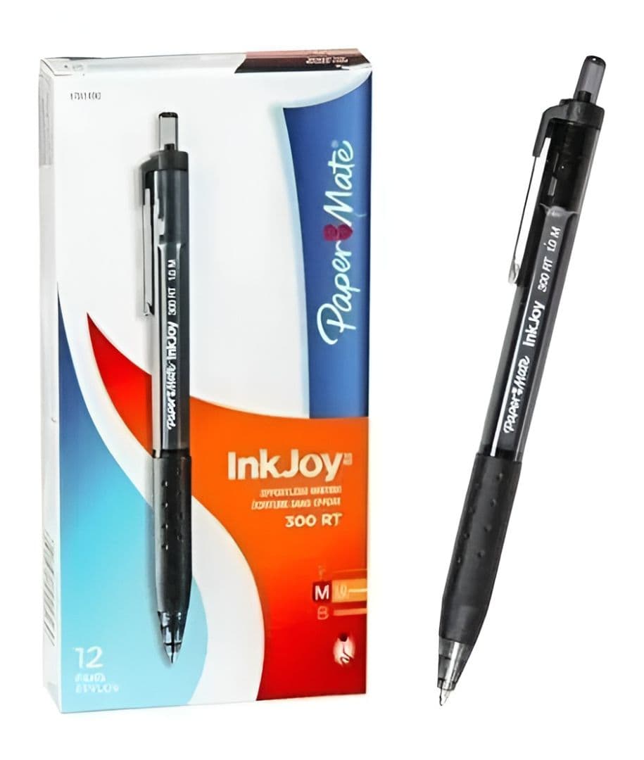 Boligrafos inkjoy 300 rt 12/1 negro