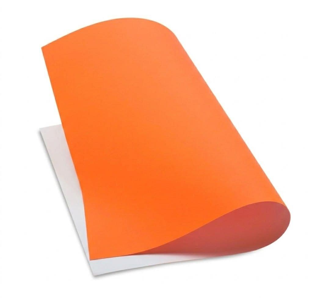Cartulina (18X26) papaya fluo