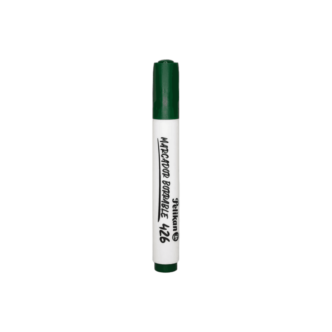Marcador borrable p/pizarra 426 verde