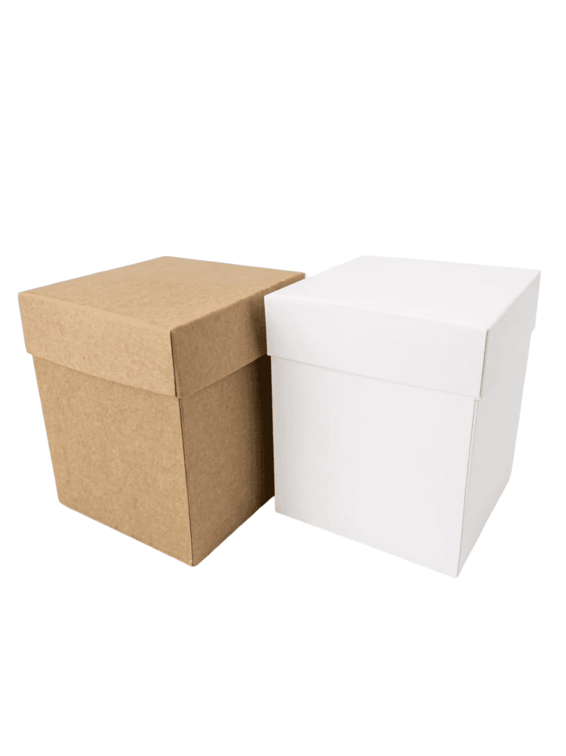 #18 caja carton 4X4X5 sin ventana