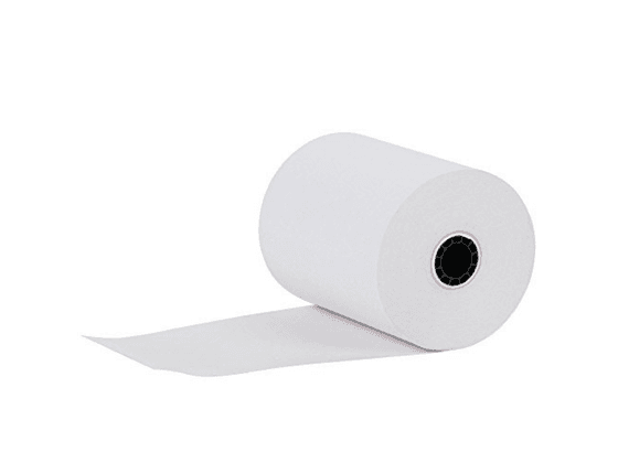 Rollo de papel termico 3“ 1/8 plus 52.5 mts