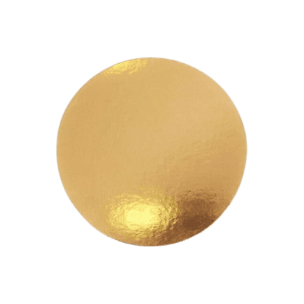 Disco dorado y plata 12